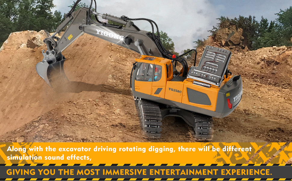 New Drift RC 4x4 Off-Road Excavator – Ultimate Stunt & Crawler Toy