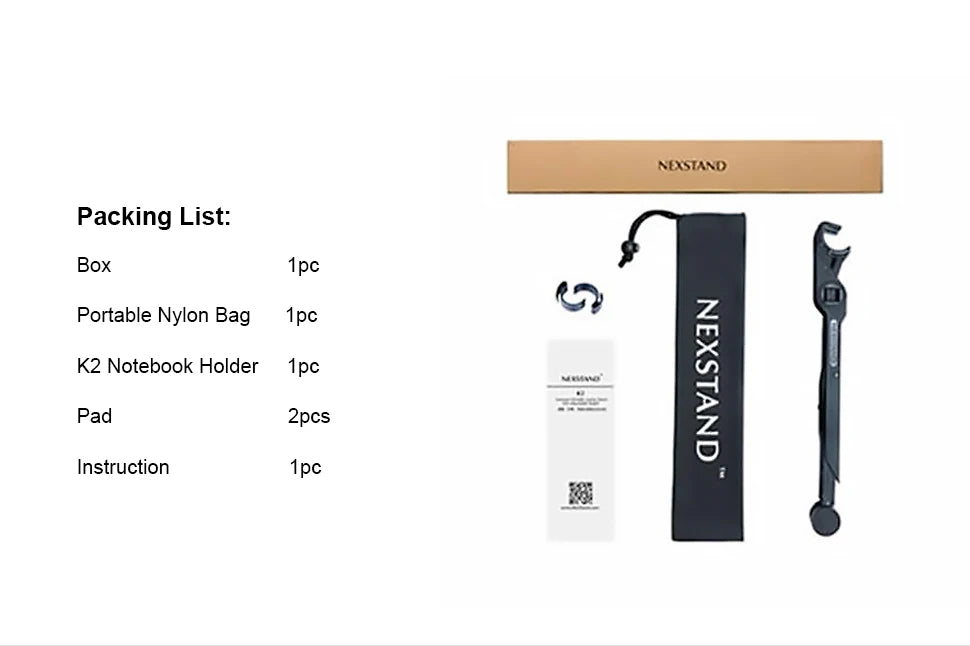 Folding Portable Laptop Stand, Adjustable Height Bracket for Optimal Viewing Angle, Laptop Accessories.