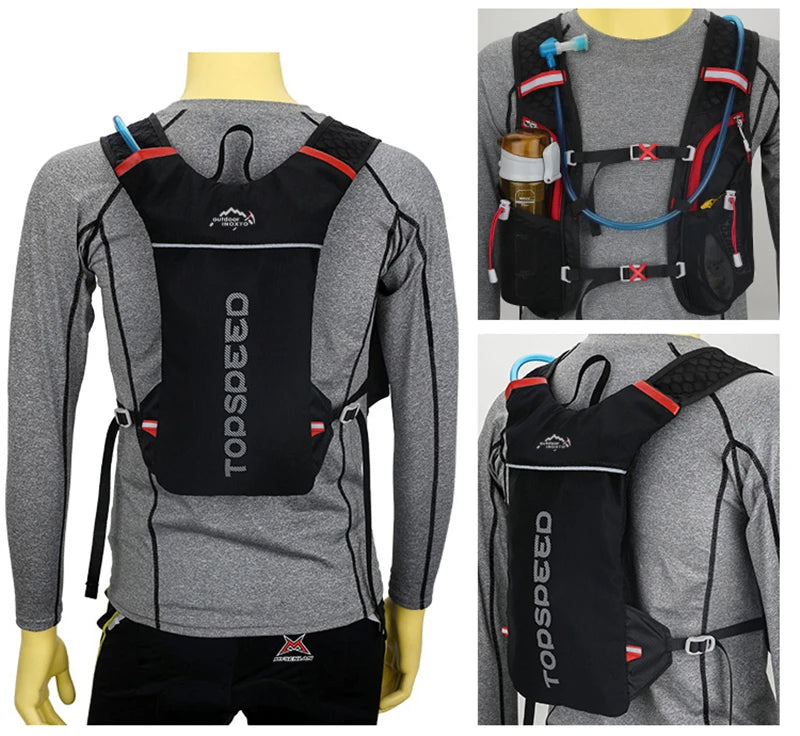 5L Ultralight Hydration Vest – Trail Running & Cycling Pack w/ 500ml Bottle