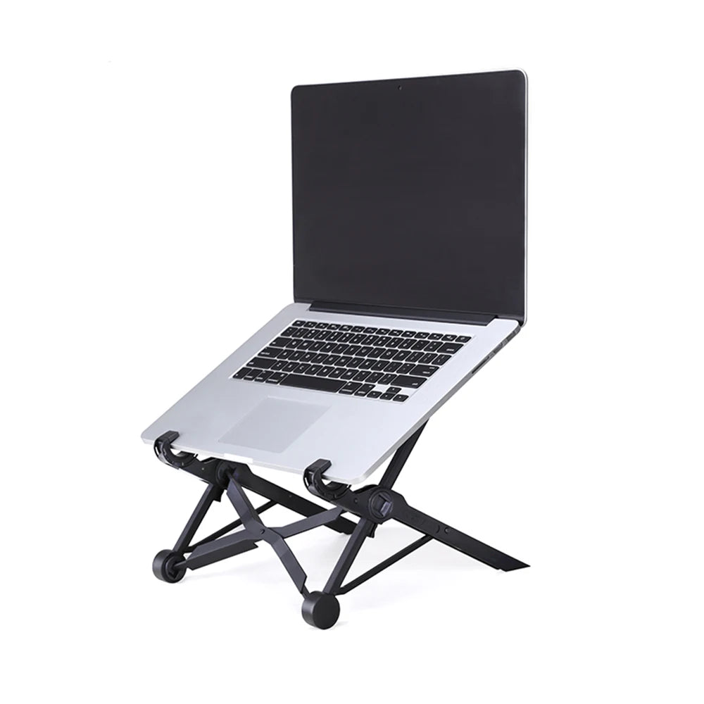 Folding Portable Laptop Stand, Adjustable Height Bracket for Optimal Viewing Angle, Laptop Accessories.