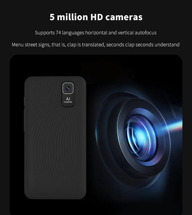 S85 Smart Translator – 138 Languages, Instant Offline Voice Translation, Large Screen