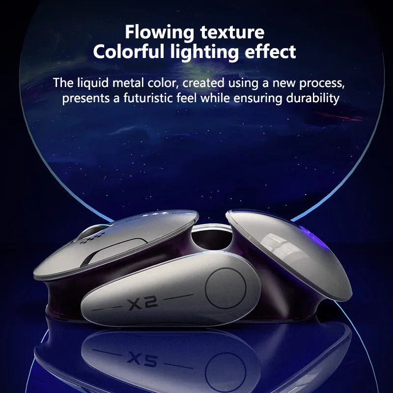 Inphic X2 - Silent Metal Wireless Mouse