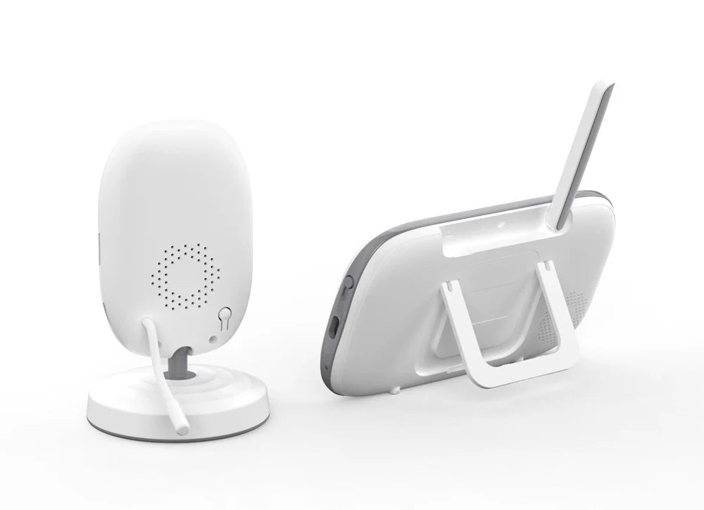 3.5" HD Wireless Baby Monitor – Night Vision, 2-Way Audio & Temp Alerts