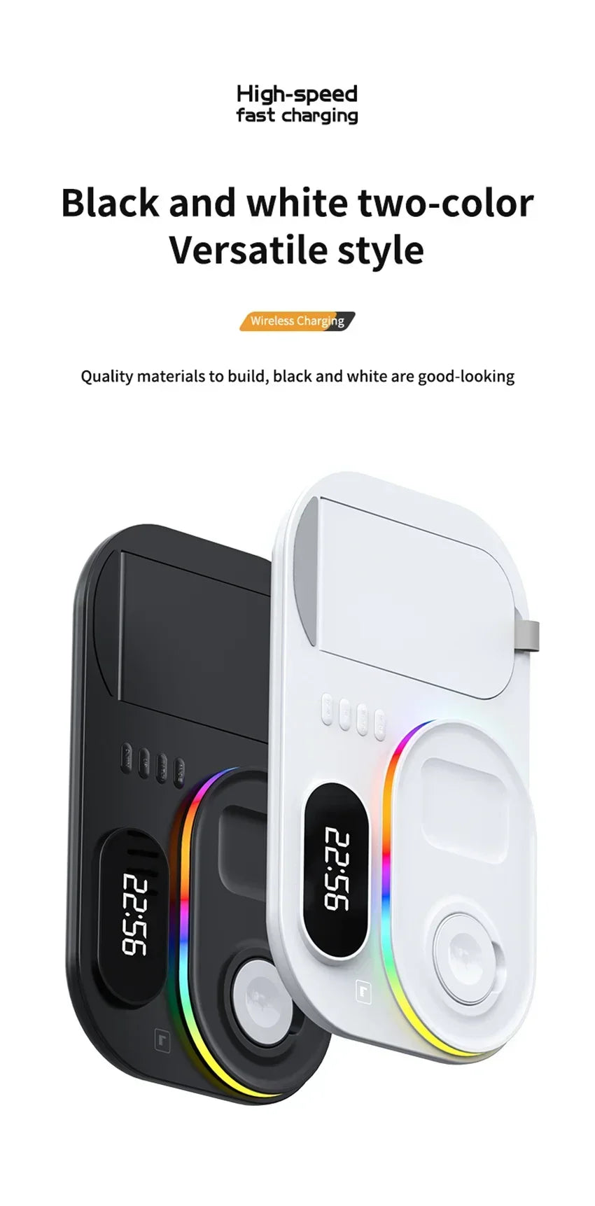 Fast Wireless Charging Station 3-in-1 – Universal Dock