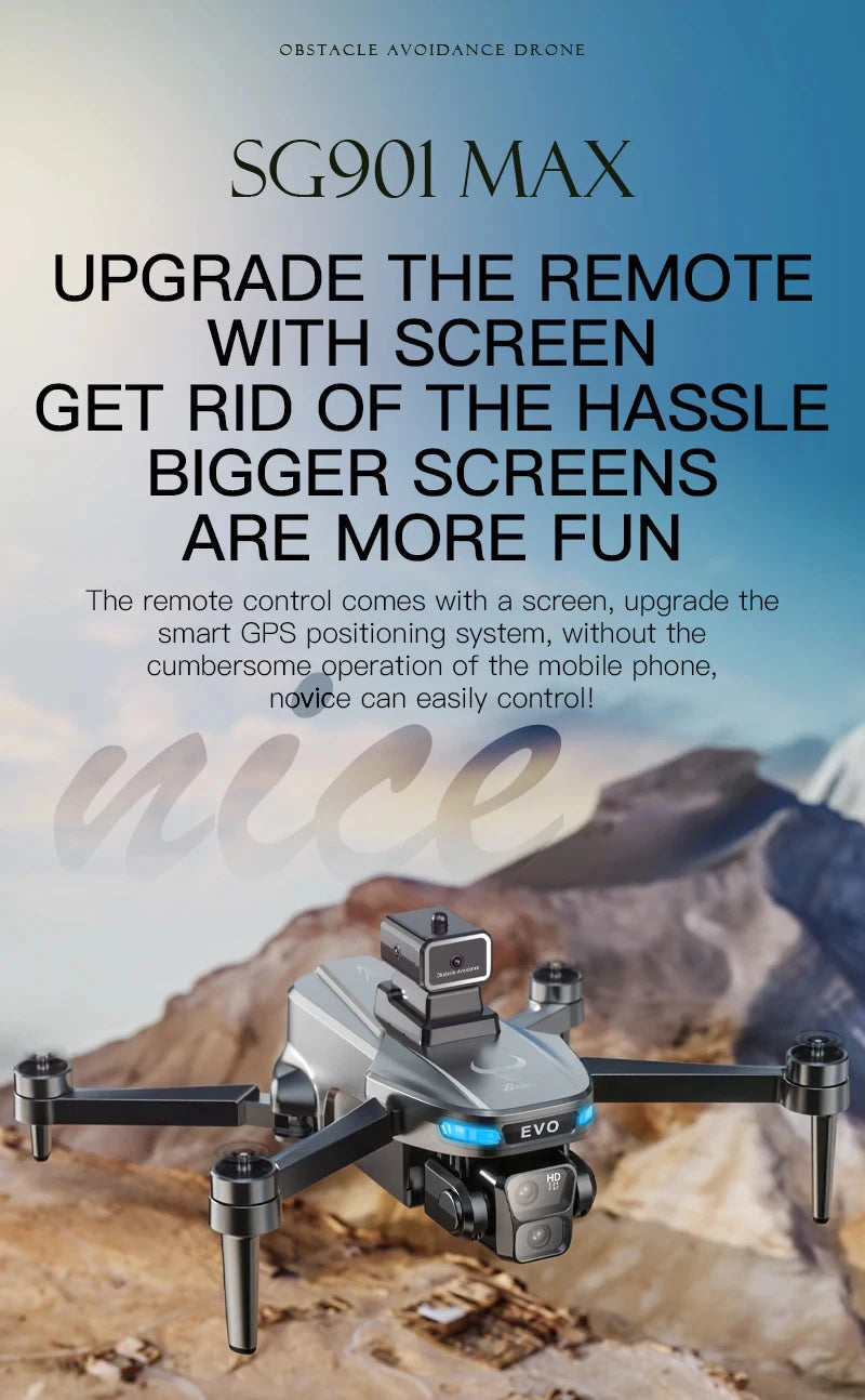 SG901 Brushless Drone – Professional 8K HD Aerial Photography