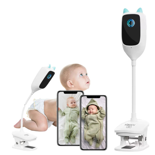 4MP Baby Monitor – WiFi, 360° Pan, Cry Detection & HD Night Vision