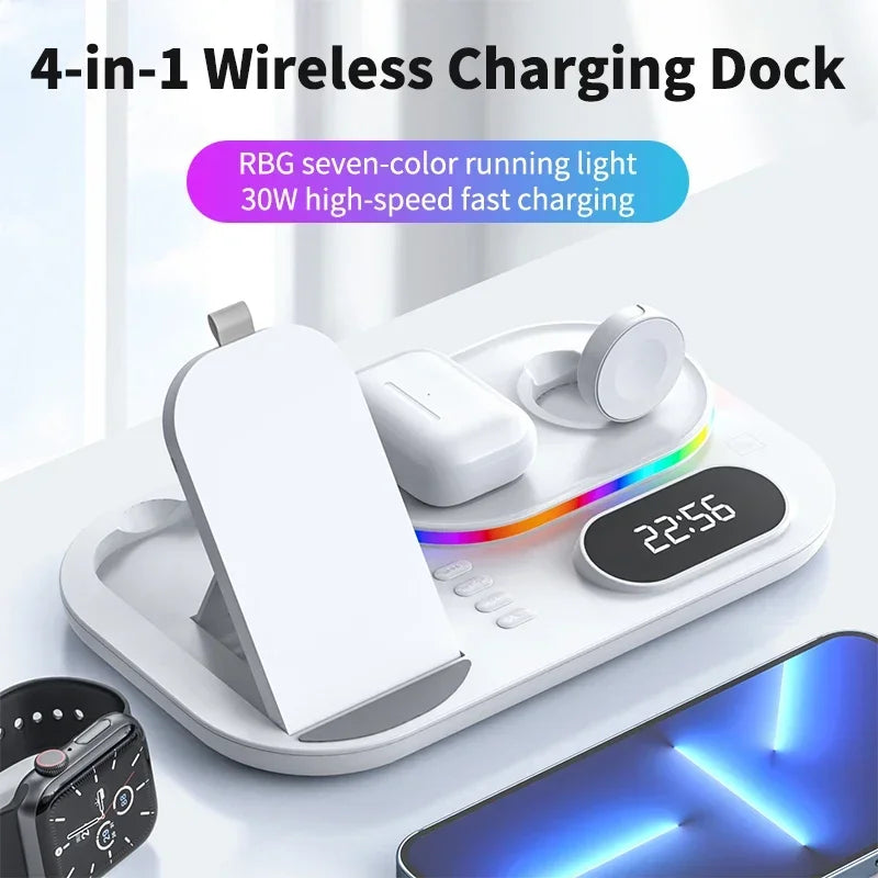 Fast Wireless Charging Station 3-in-1 – Universal Dock