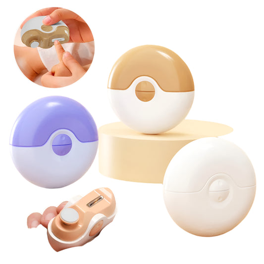 2-in-1 Electric Nail Trimmer – Safe & Painless for Baby, Kids & Adults