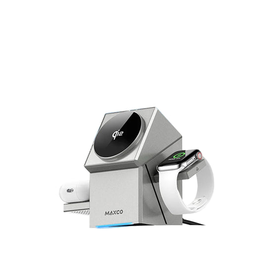 3-in-1 MagSafe Charger Stand – 15W Fast Charging