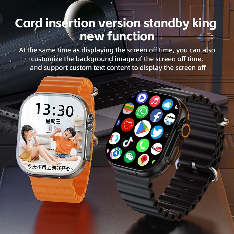CD12 Smartwatch: 5G LTE, Rotating Camera, 2.26"