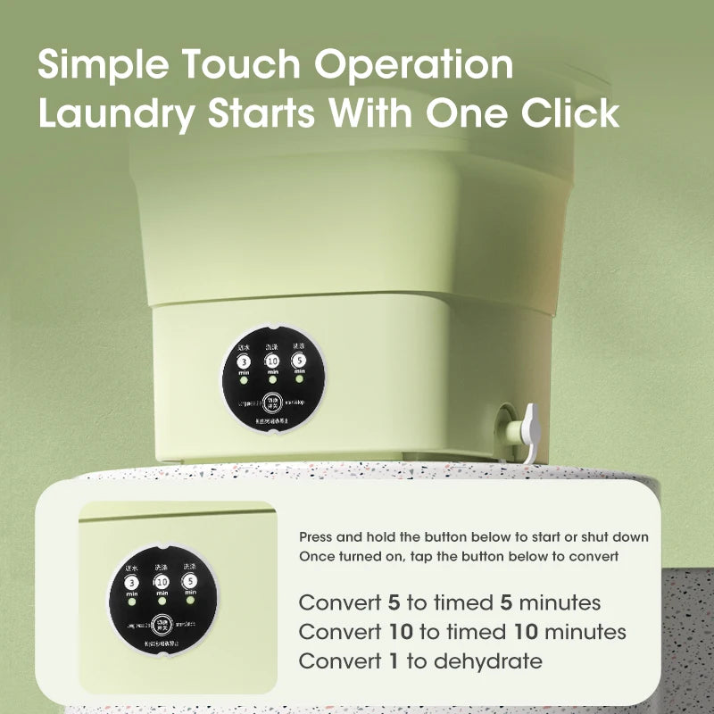 Portable Folding Washer