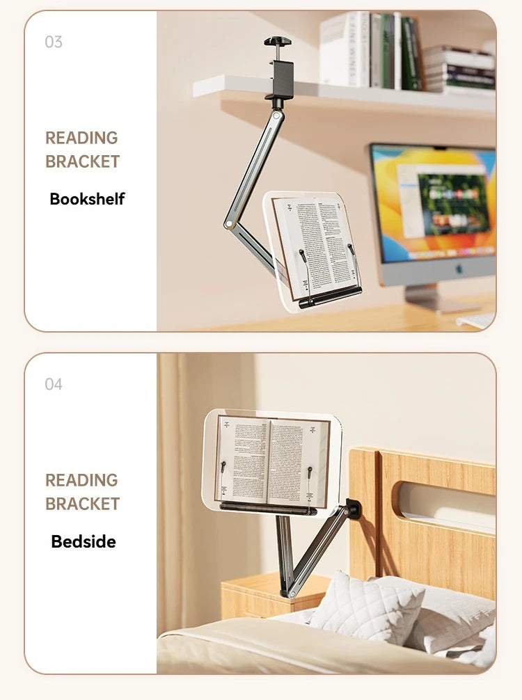 360° Rotating Laptop Stand – Adjustable & Foldable Aluminium Holder
