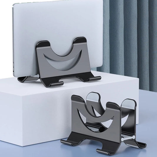 Vertical Laptop Stand Desktop Gravity Holder - ABS Plastic Notebook Dock