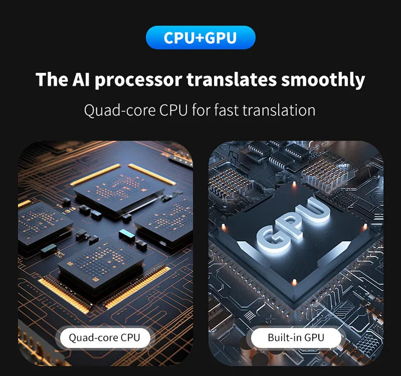 S85 Smart Translator – 138 Languages, Instant Offline Voice Translation, Large Screen