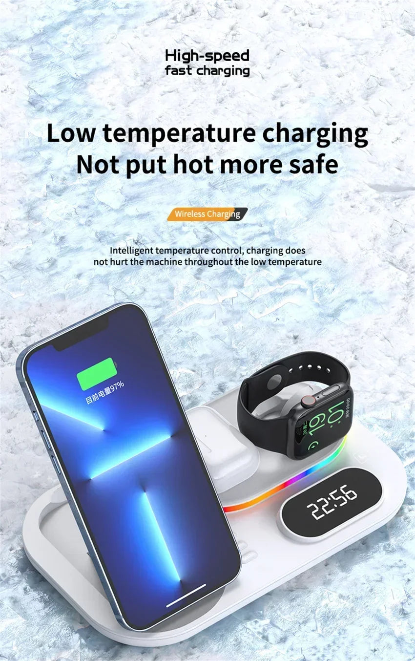 Fast Wireless Charging Station 3-in-1 – Universal Dock