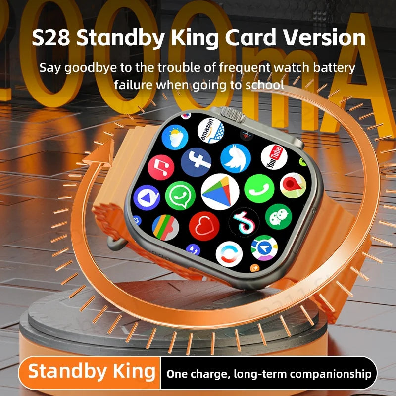 CD12 Smartwatch: 5G LTE, Rotating Camera, 2.26"