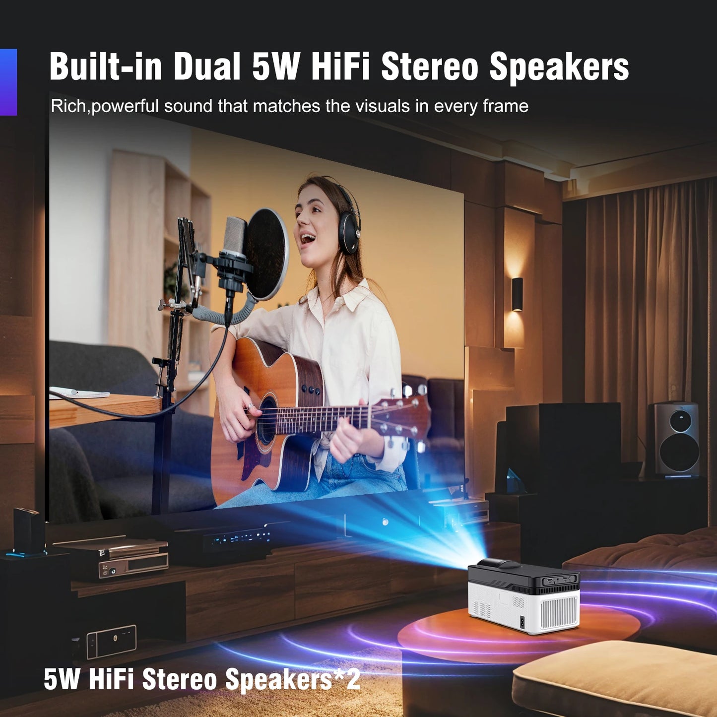 HY450 Ultra Short Throw 8K Projector