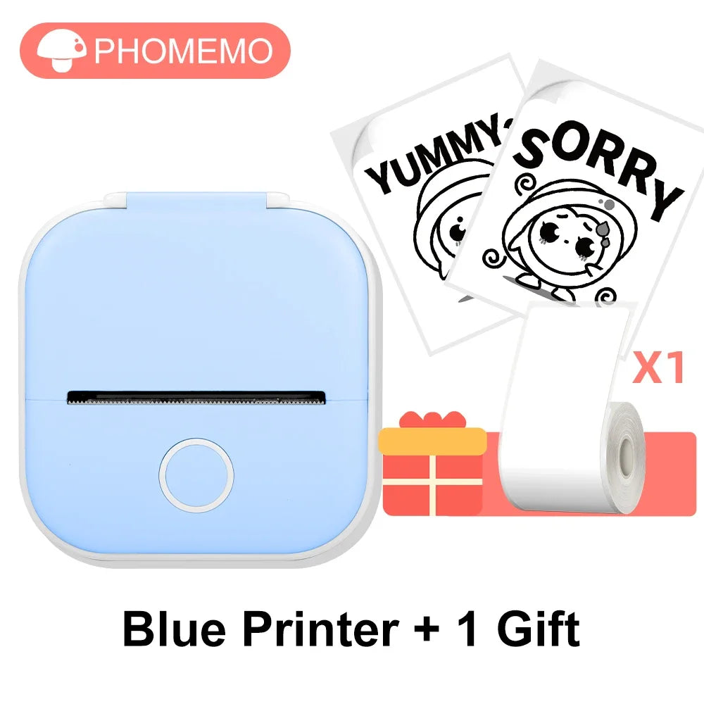 T02 Mini Bluetooth Thermal Printer