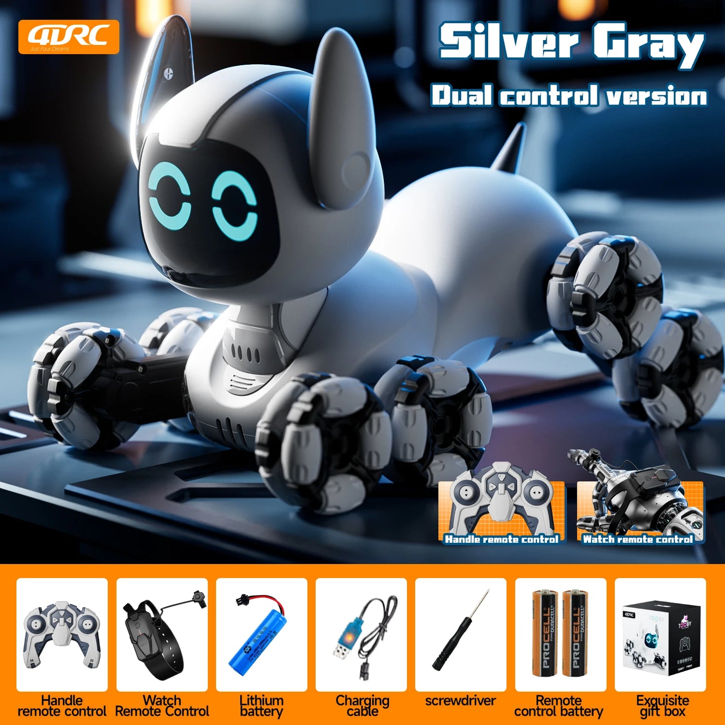 Stunt Master - 8WD Intelligent Robot Dog