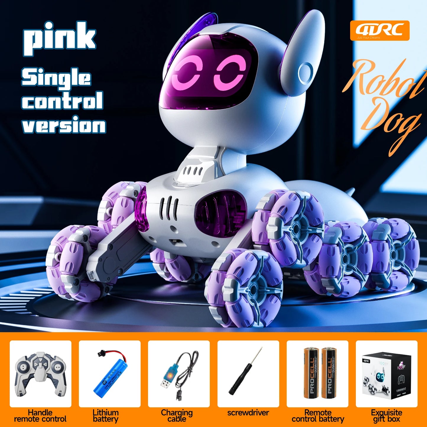 Stunt Master - 8WD Intelligent Robot Dog