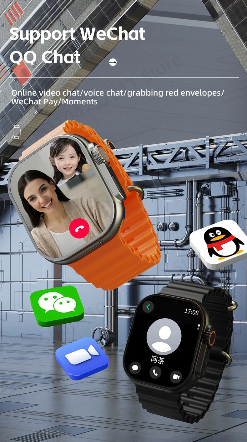 CD12 Smartwatch: 5G LTE, Rotating Camera, 2.26"
