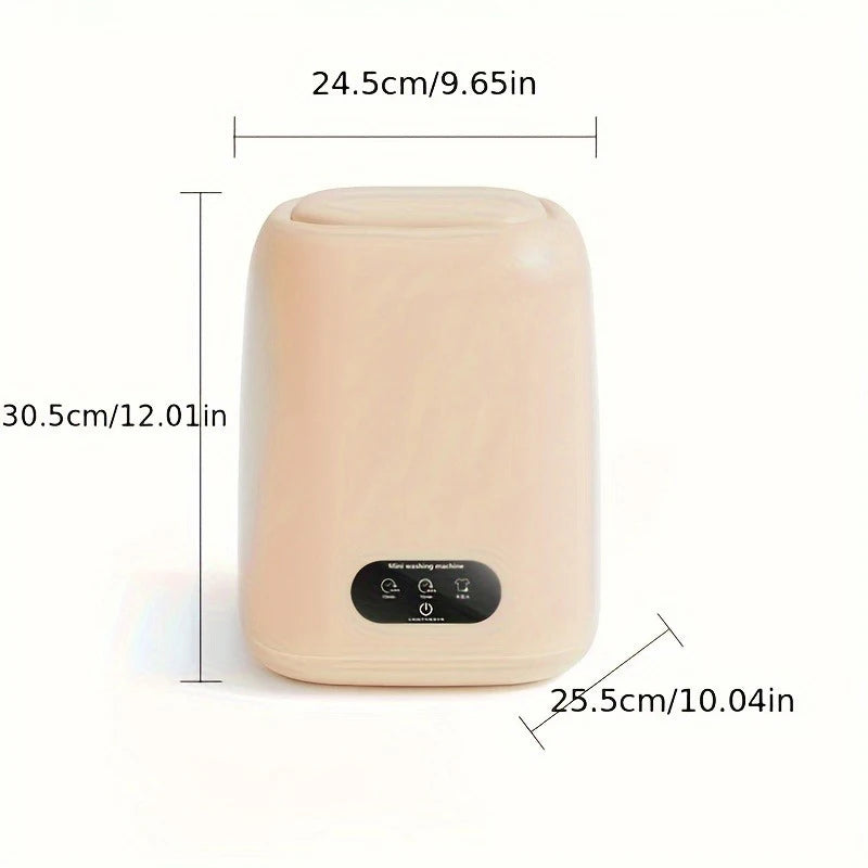 Portable Mini Washer – Fully Automatic with Spin Dryer, 220V
