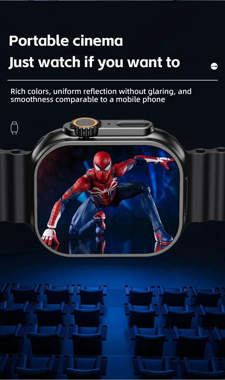CD12 Smartwatch: 5G LTE, Rotating Camera, 2.26"