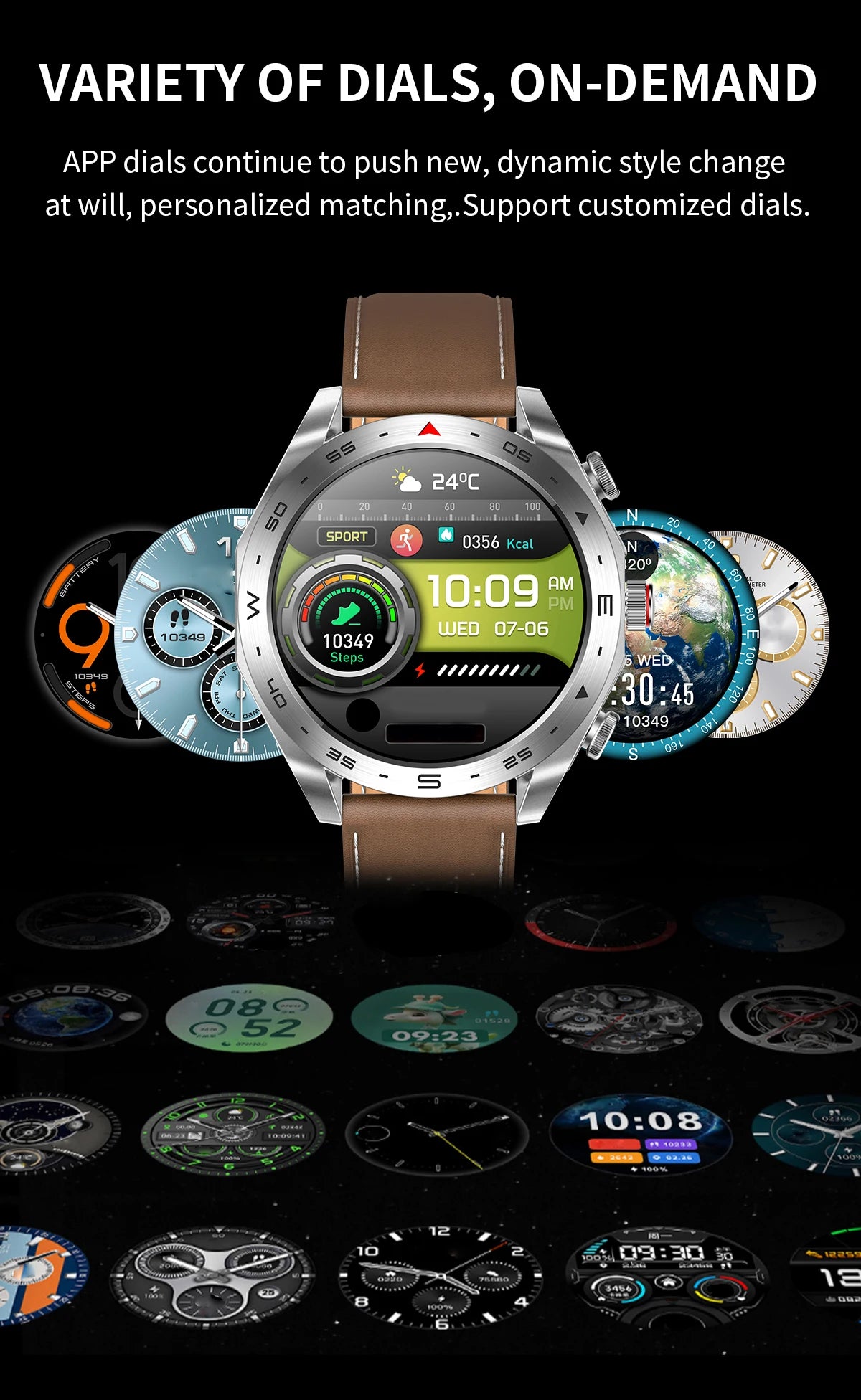 New Smart Watch & Bluetooth Earbuds 2-in-1