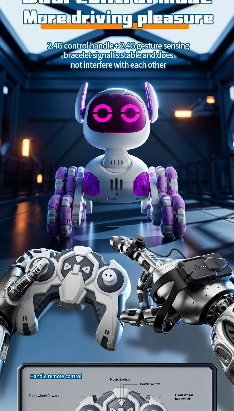 Stunt Master - 8WD Intelligent Robot Dog