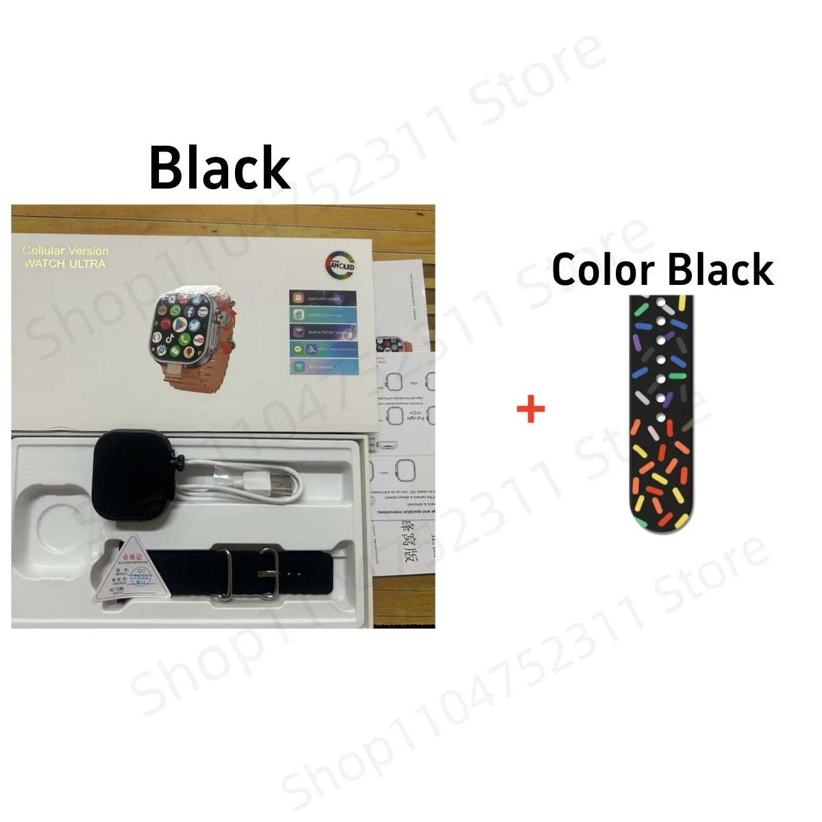 CD12 Smartwatch: 5G LTE, Rotating Camera, 2.26"