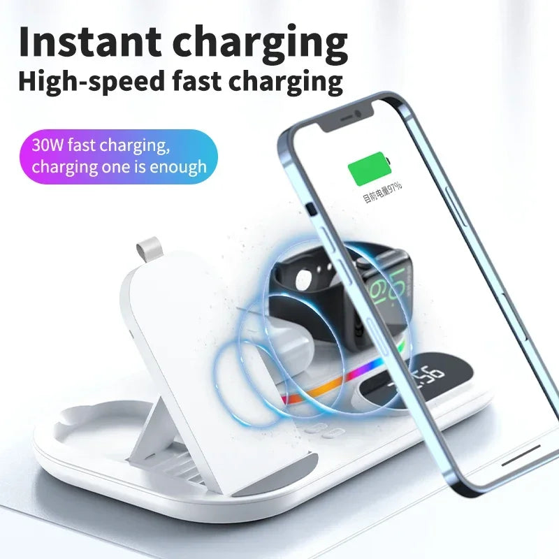 Fast Wireless Charging Station 3-in-1 – Universal Dock