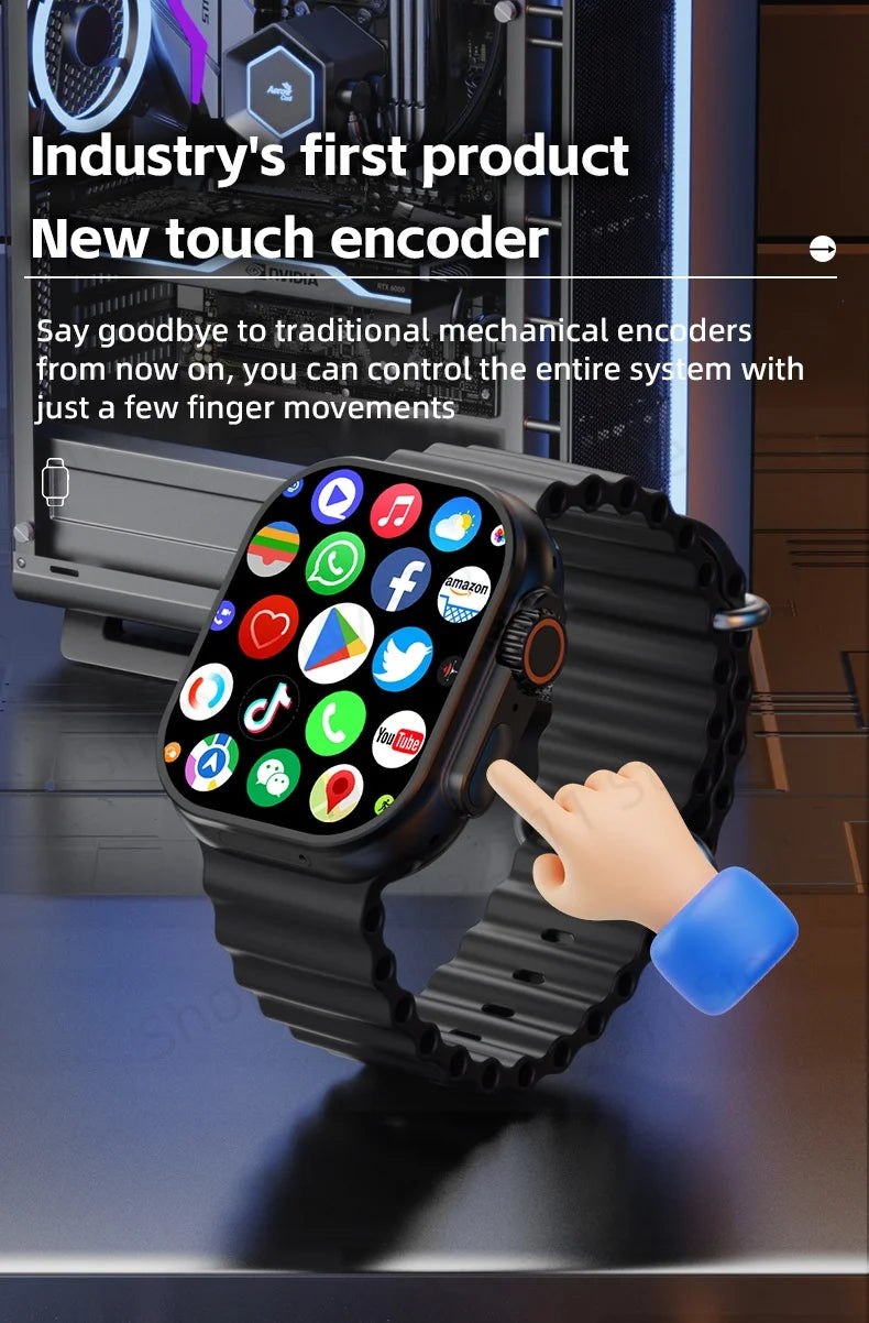 CD12 Smartwatch: 5G LTE, Rotating Camera, 2.26"