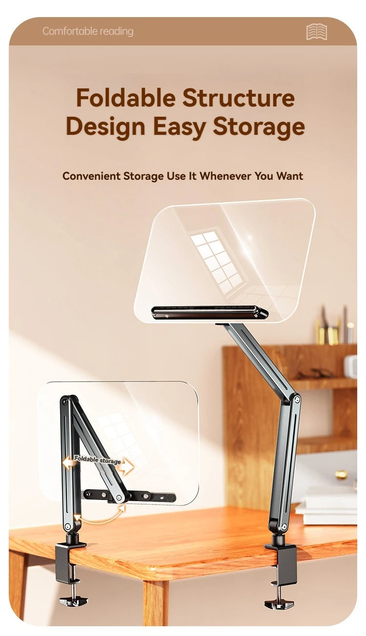 360° Rotating Laptop Stand – Adjustable & Foldable Aluminium Holder