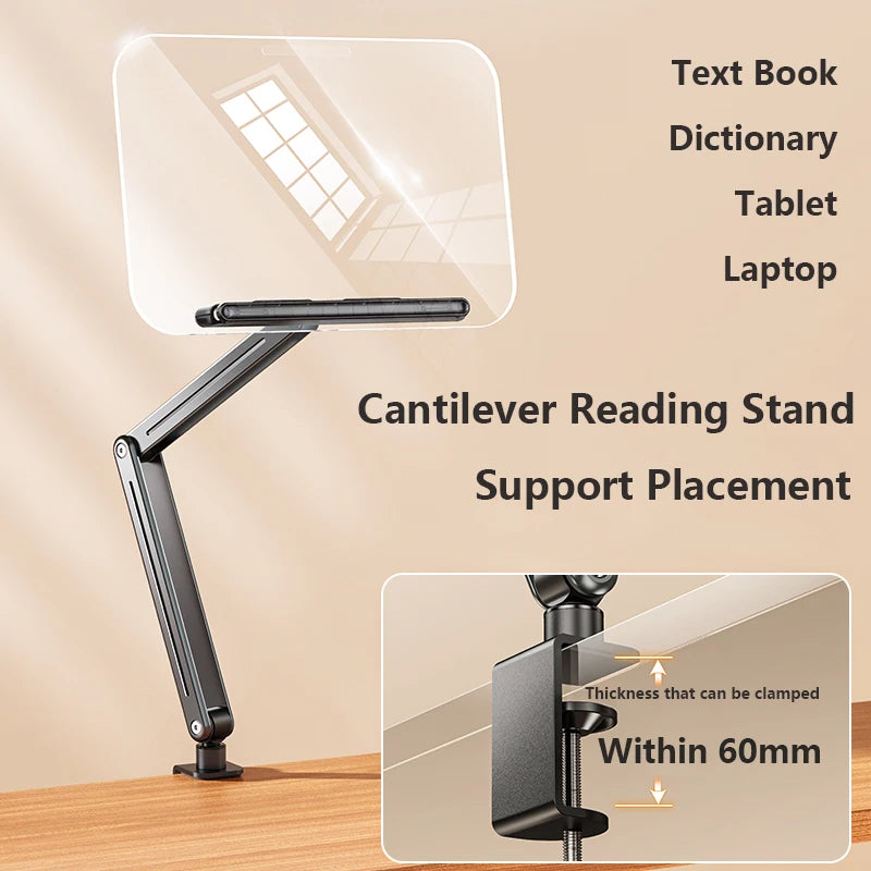 360° Rotating Laptop Stand – Adjustable & Foldable Aluminium Holder