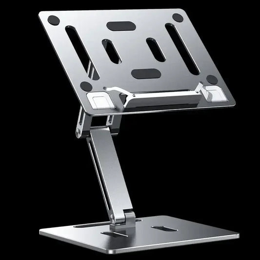 Adjustable Aluminium Book Stand – Foldable Reading Holder