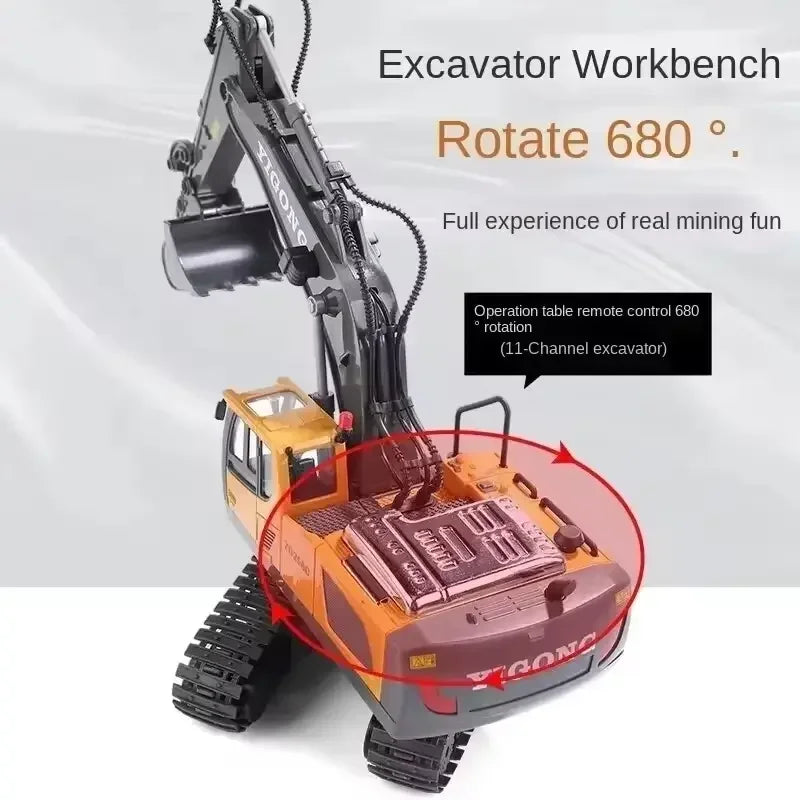 New Drift RC 4x4 Off-Road Excavator – Ultimate Stunt & Crawler Toy