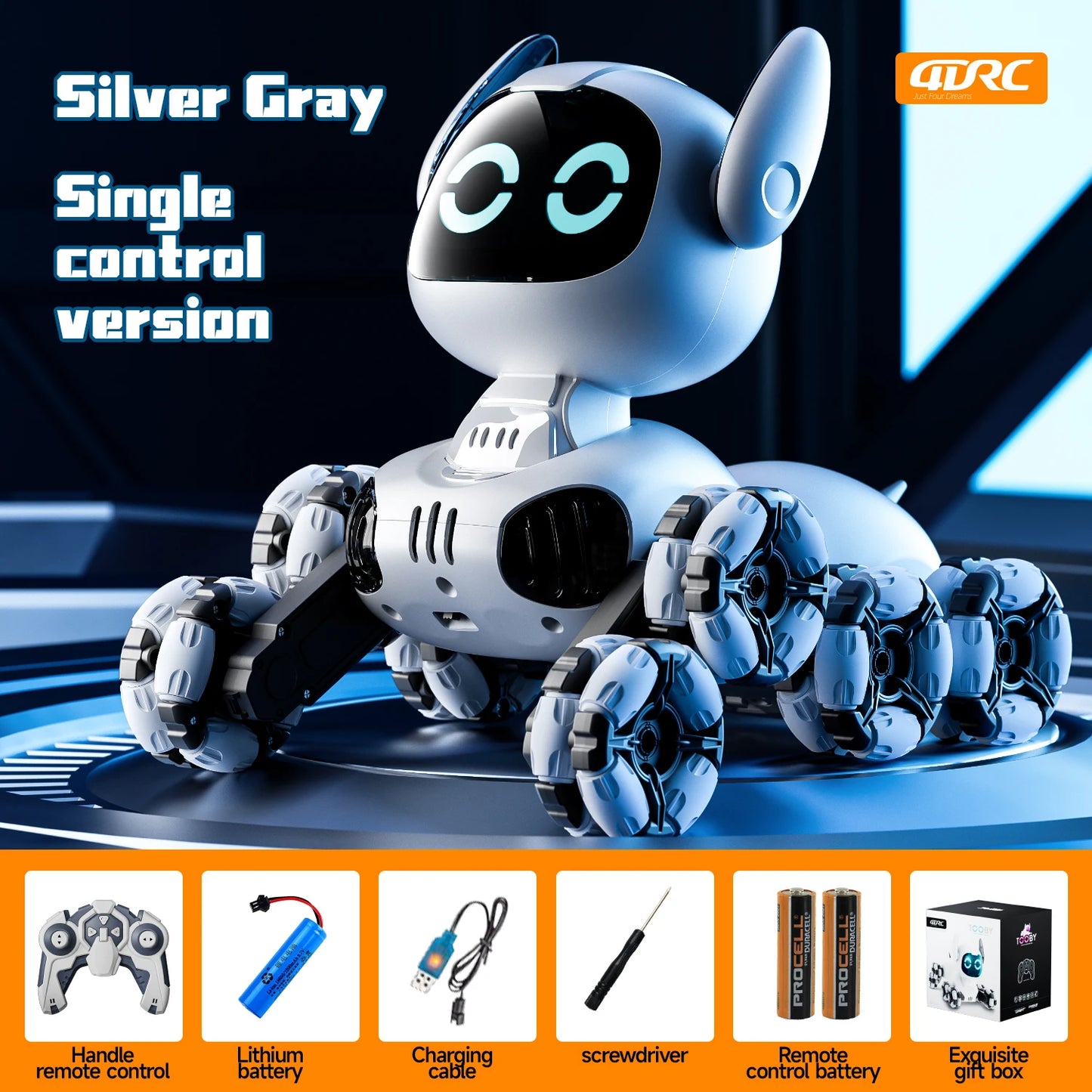 Stunt Master - 8WD Intelligent Robot Dog