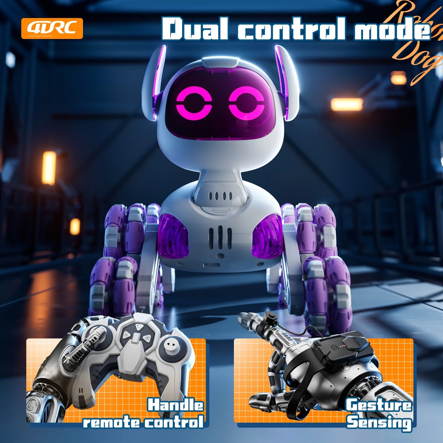 Stunt Master - 8WD Intelligent Robot Dog