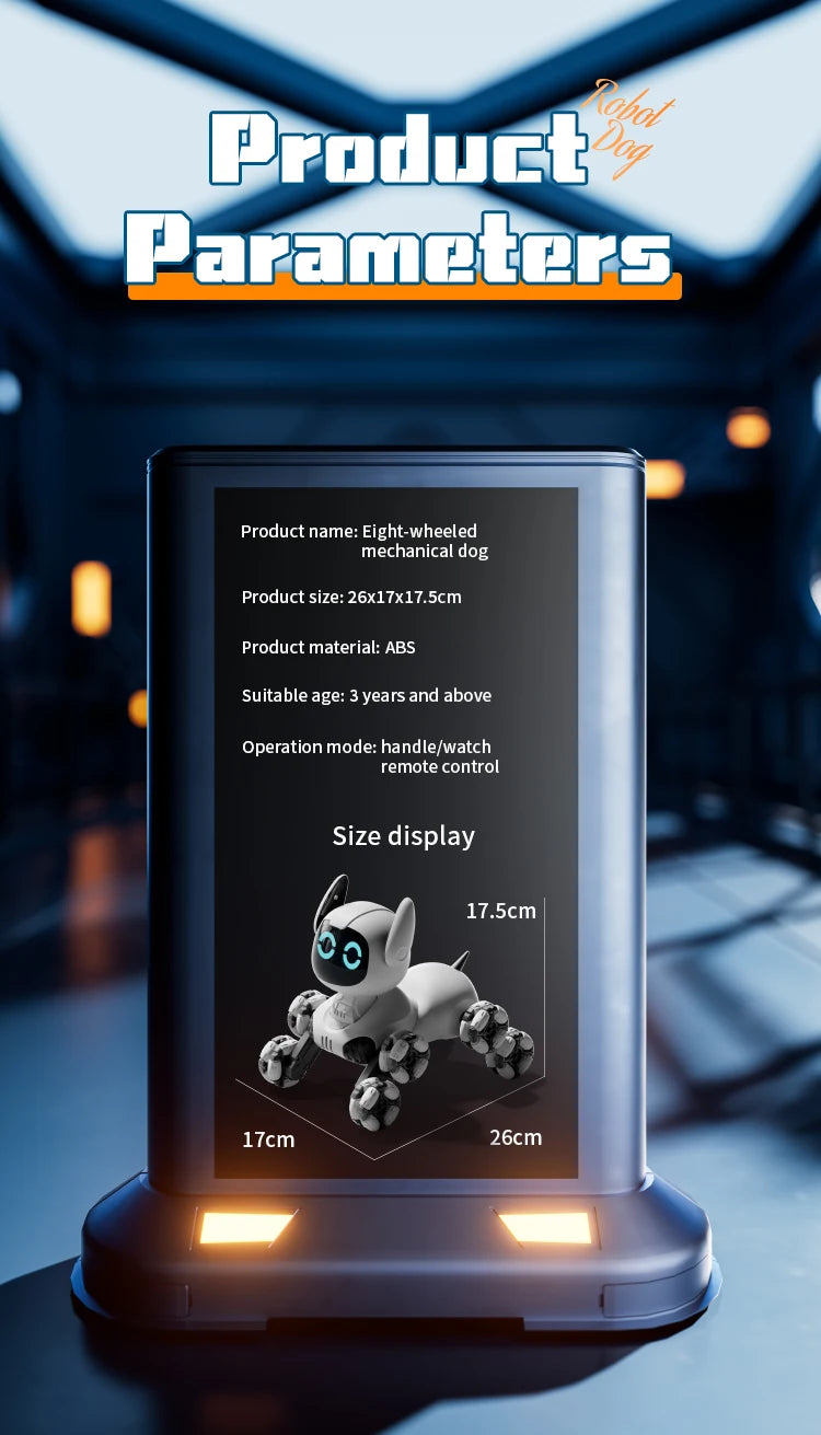 Stunt Master - 8WD Intelligent Robot Dog