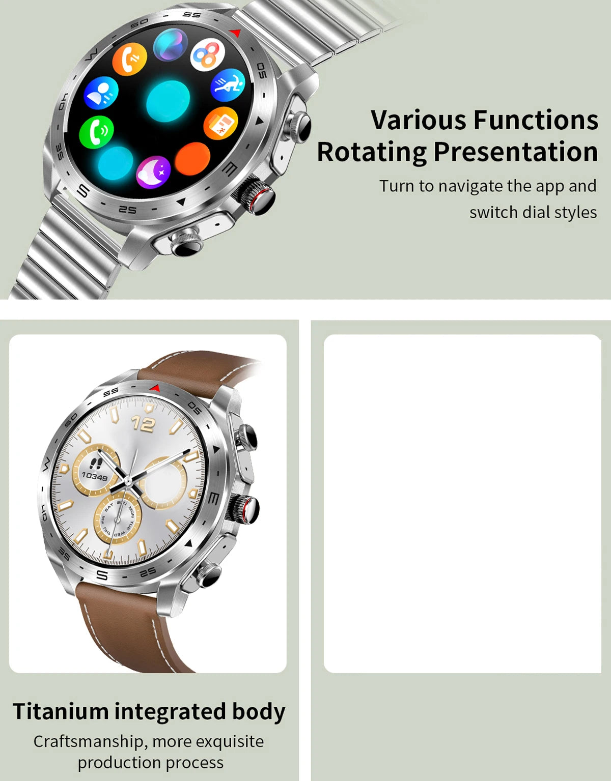 New Smart Watch & Bluetooth Earbuds 2-in-1