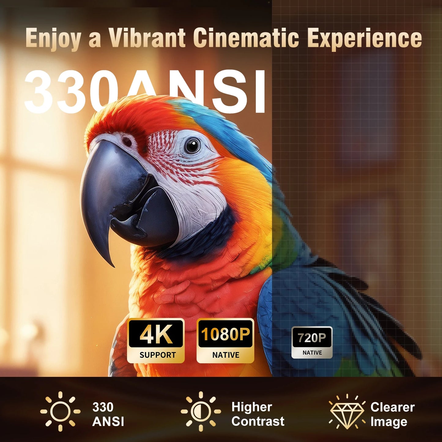 HY310 Mini Projector