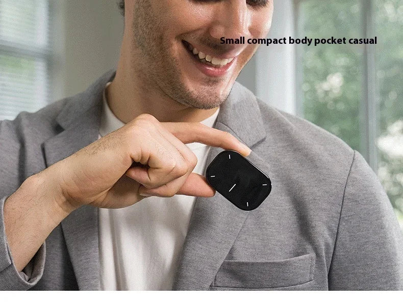 Wireless Air Mouse and Touchpad - All-in-One AI Presenter with Laser and ChatGPT Recording Features