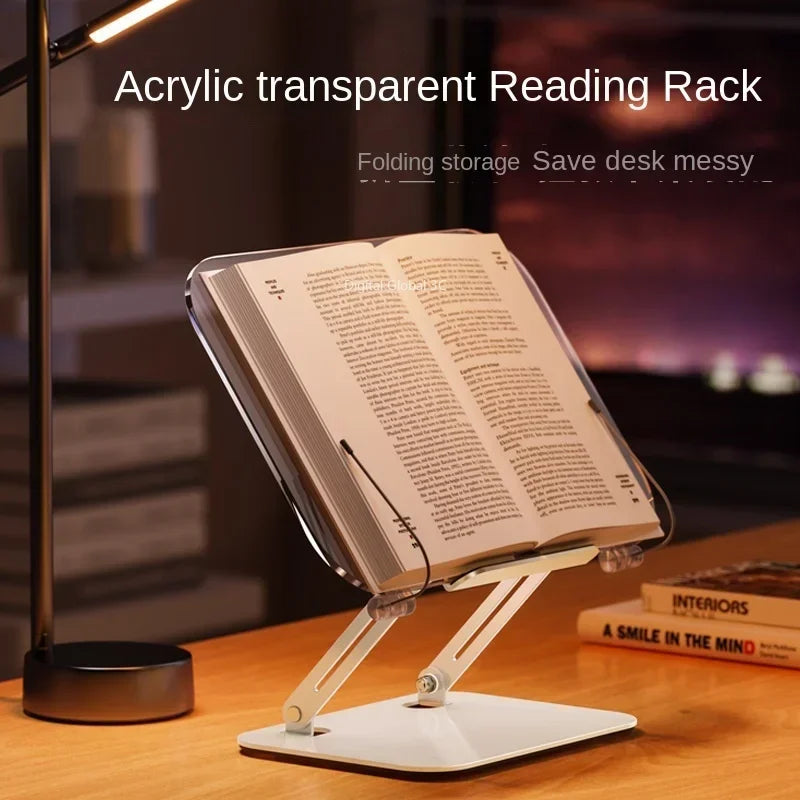 Adjustable Aluminium Book Stand with Various Heights and Angles