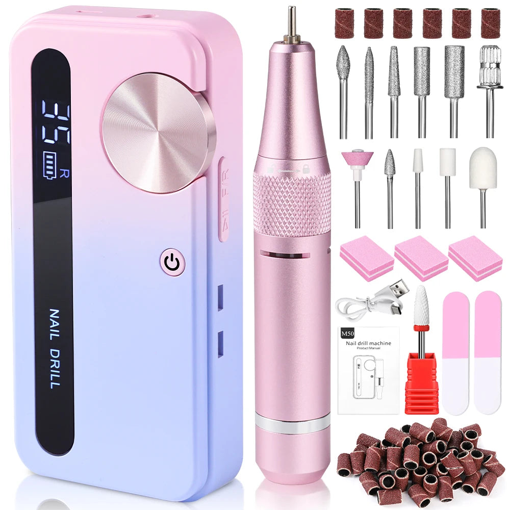 35,000RPM Pro Rechargeable Nail Drill β Fast, Portable & Powerful