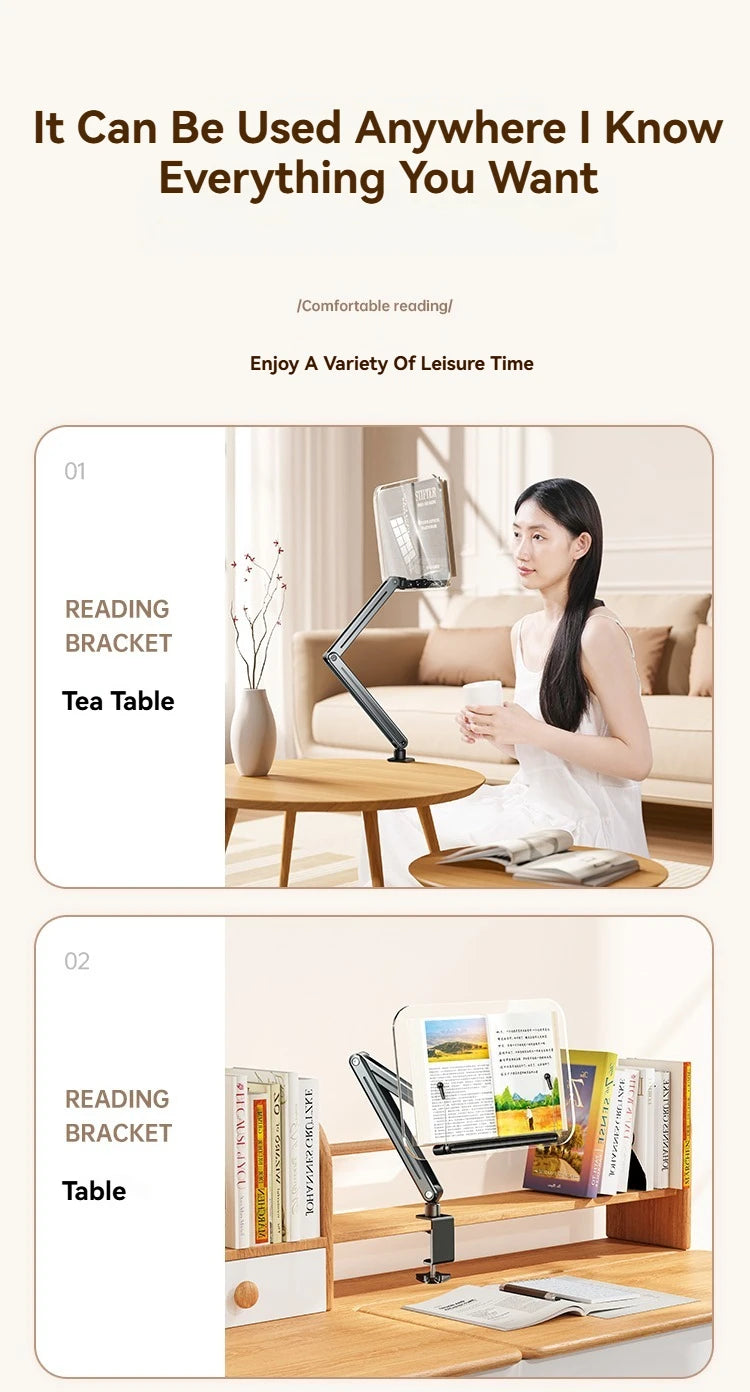 360° Rotating Laptop Stand – Adjustable & Foldable Aluminium Holder