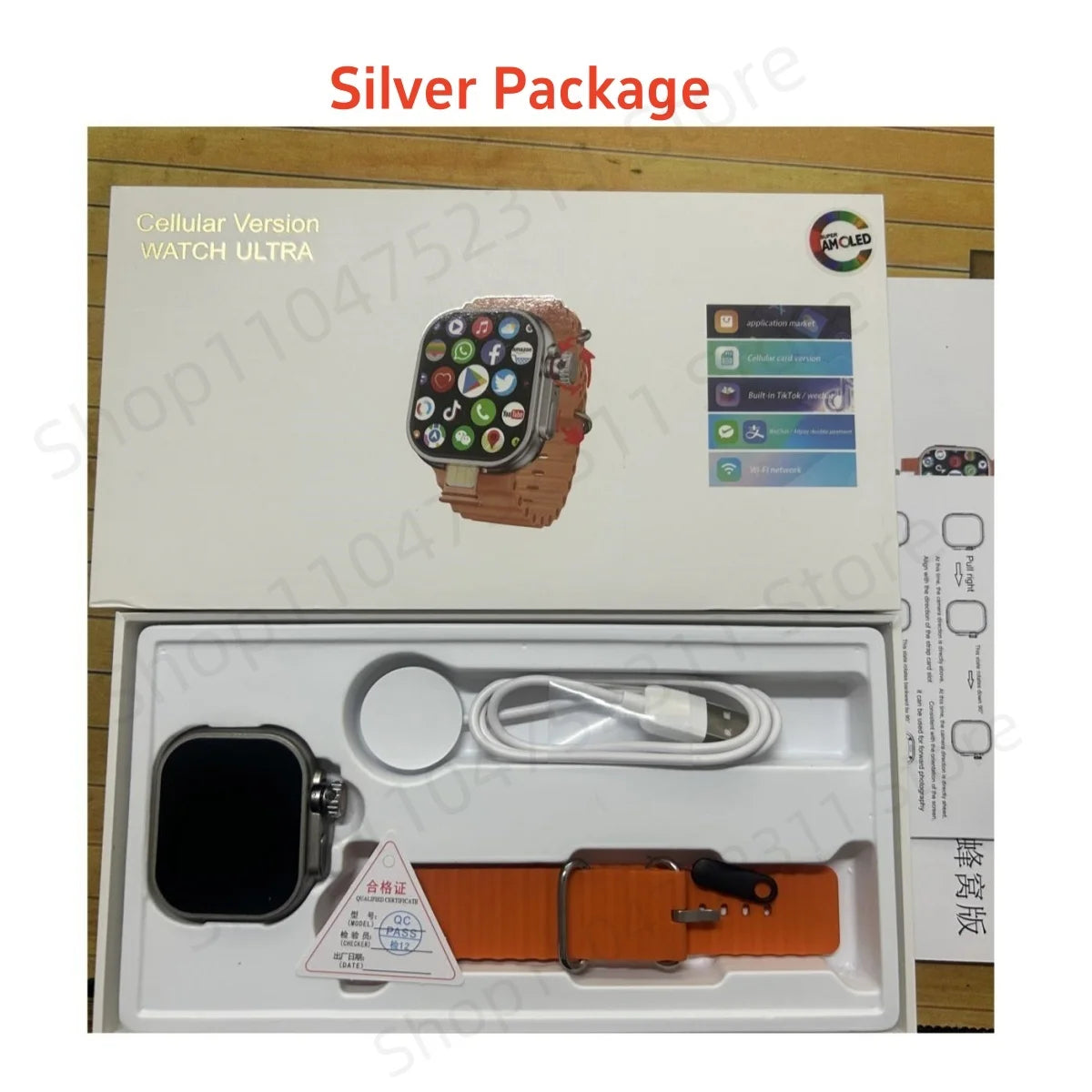 CD12 Smartwatch: 5G LTE, Rotating Camera, 2.26"