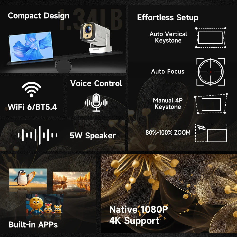 HY310 Mini Projector