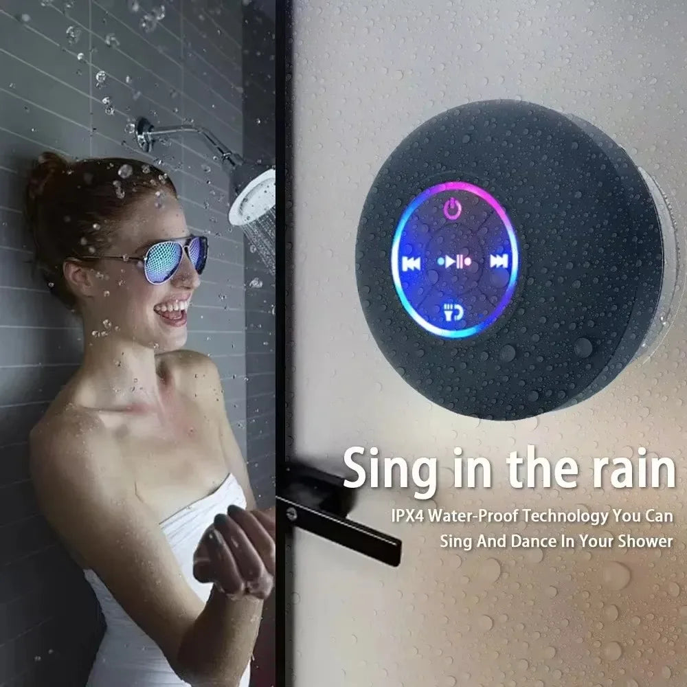 Waterproof Wireless LED Bluetooth Speaker