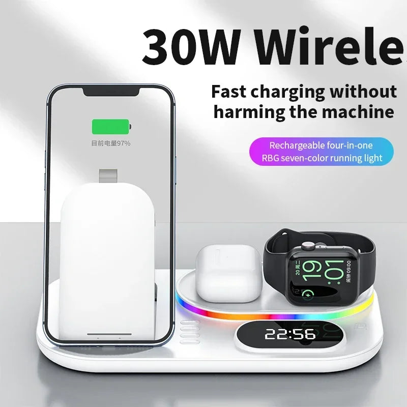 Fast Wireless Charging Station 3-in-1 – Universal Dock