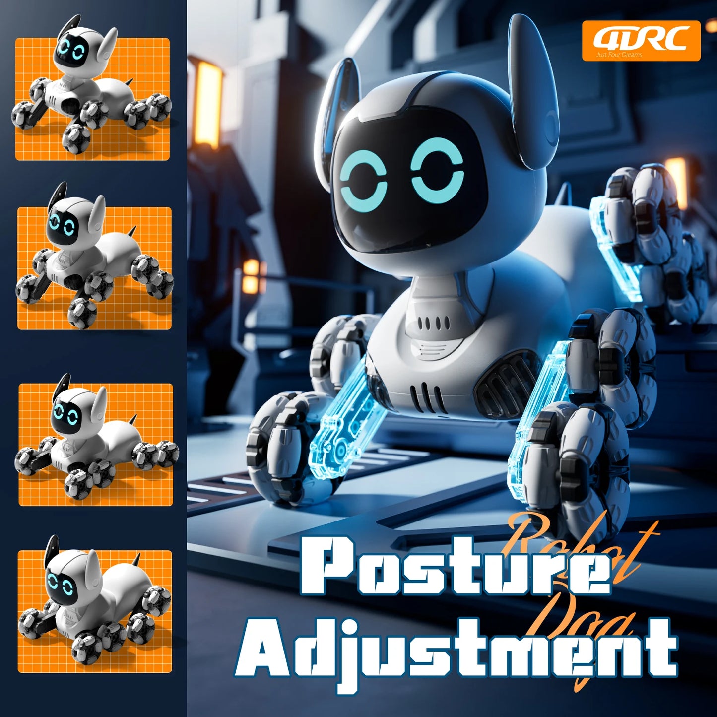 Stunt Master - 8WD Intelligent Robot Dog